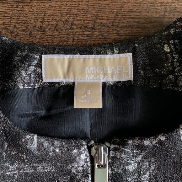 Michael Kors Black Metallic Dress - Picture 2 of 4